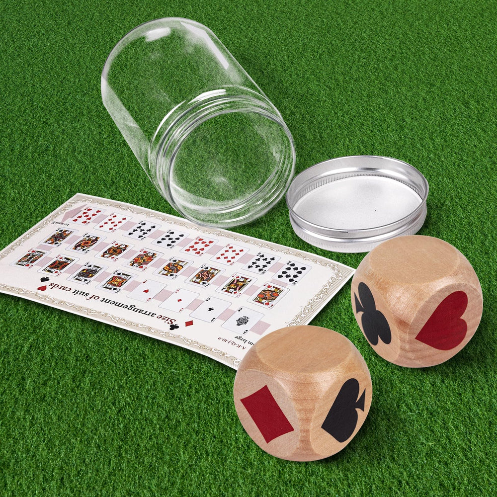 WodGod Euchre marker dice display four suits for quick trump decisions.