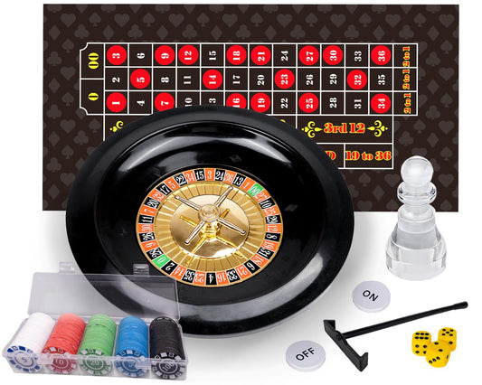 WodGod roulette wheel 10-inch for smooth spins and authentic casino vibes.