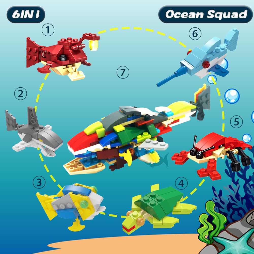 WODMAZ lobster building block for hands-on sea adventures.