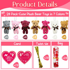 WODMAZ valentines heart cards with To/From create personalized messages for friends.