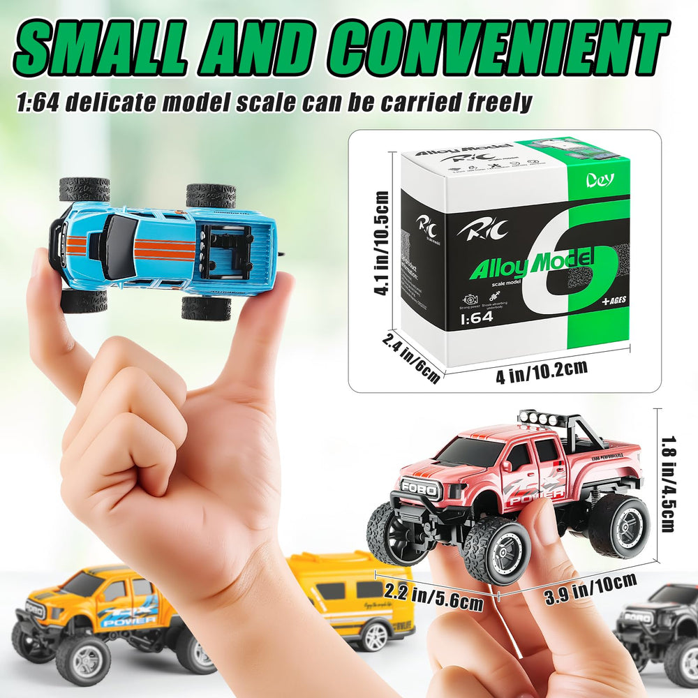 WOHEIHEI six-color trailer set in orange, blue, red, pink, white, black