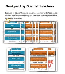 Woifish flash cards back and front view for quick reference during practice.