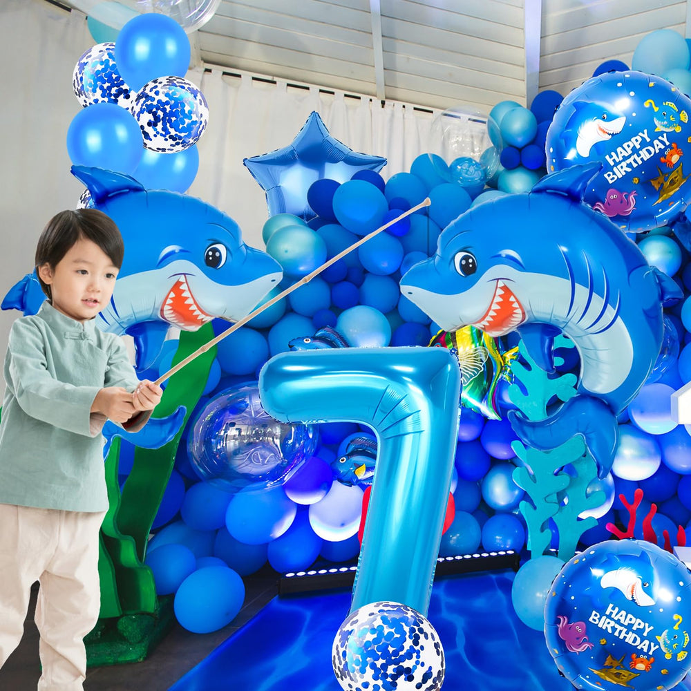 Woizoeiy ocean-themed decorations suit indoor or outdoor celebrations.