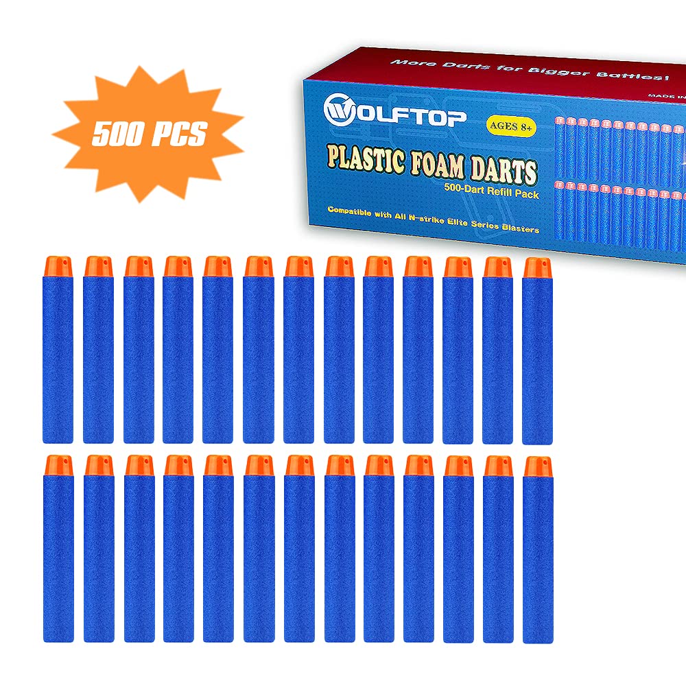 Wolftop Nerf-compat darts designed for Nerf compatibility and reliable performance