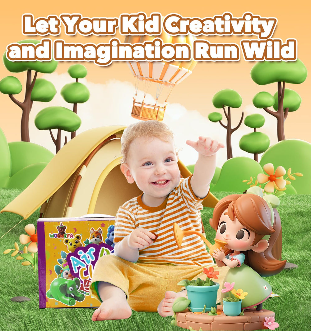Wolwefa air dry clay classroom-friendly for hands-on learning and art explorations.
