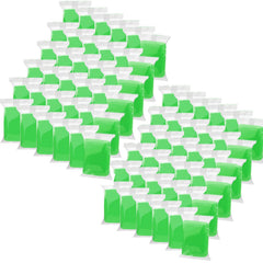Wolwefa Green Air Dry Clay 72-pack closeup shows rich colors for arts and crafts