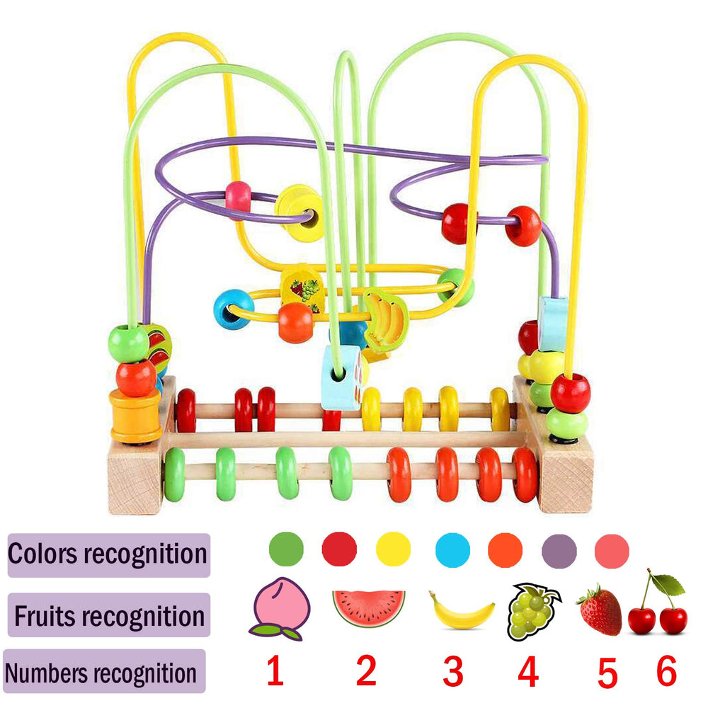 Wondertoys roller coaster with suction cup supports durable tactile play