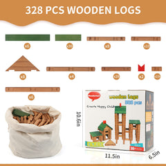 Wondertoys logs support hands on learning with family.