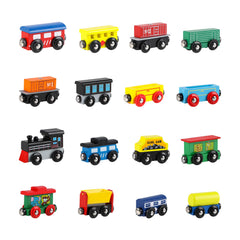Wondertoys play ideas showcase building layouts and storytelling with a train set.