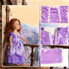 WONDOLL universal fit ensures easy dressing for most 18-inch dolls