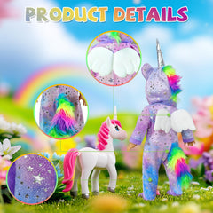 WONDOLL unicorn headband completes the outfit for pretend play.