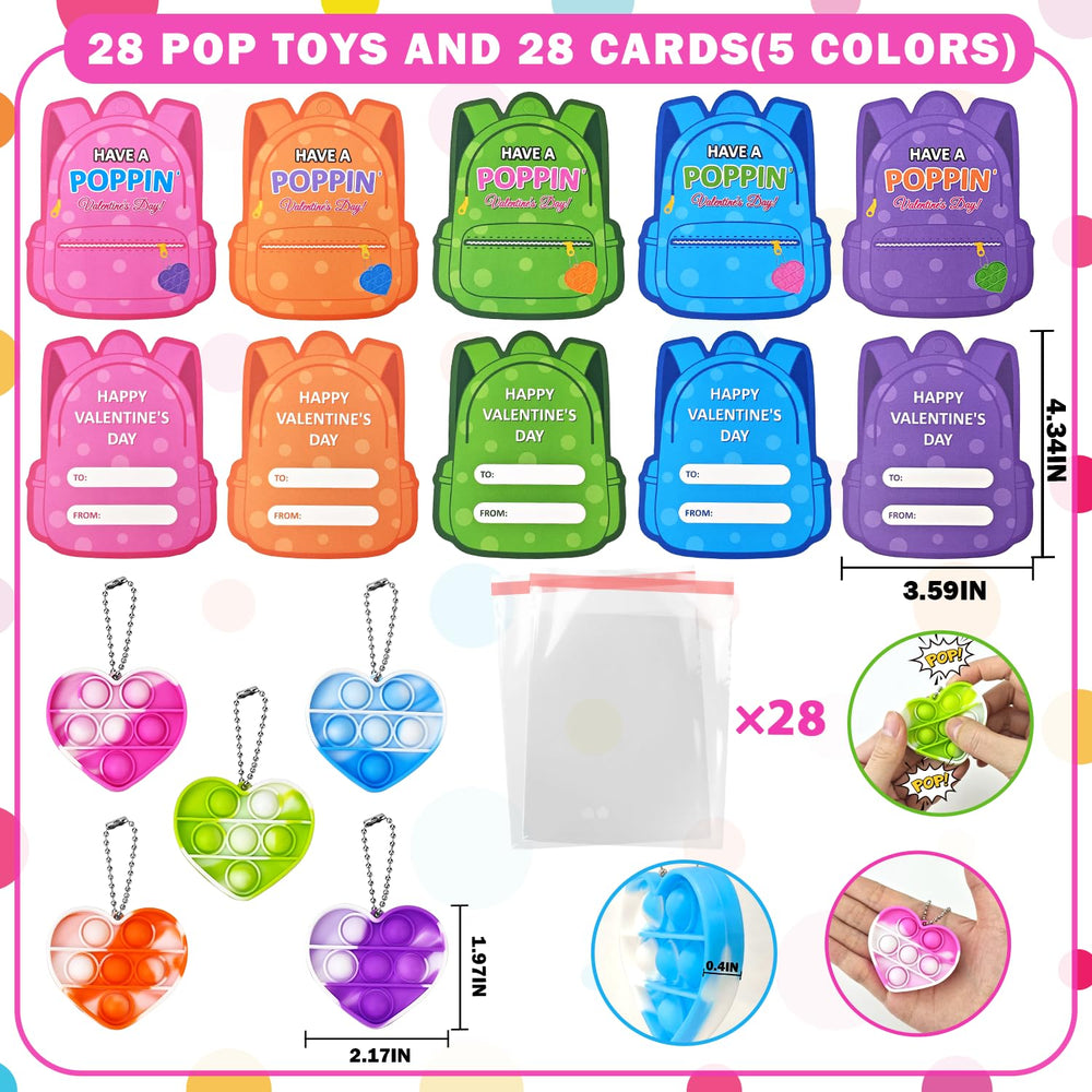 Wondrus mini heart-shaped fidget toy for desk play.