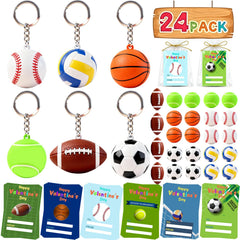 Wonfirang baseball keychain, ideal for classroom gift exchanges and backpacks