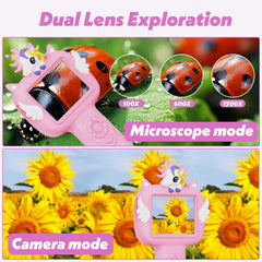 Wonovate dual-lens exploration enables versatile magnification for hands-on learning.