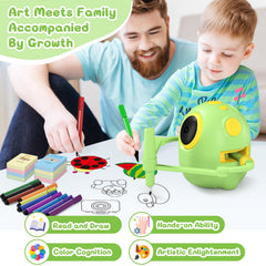 No-projector feature by Wonovate reduces eye strain during drawing sessions.