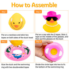 Wonuu car duck dash decoration for a fun, eye-catching space.
