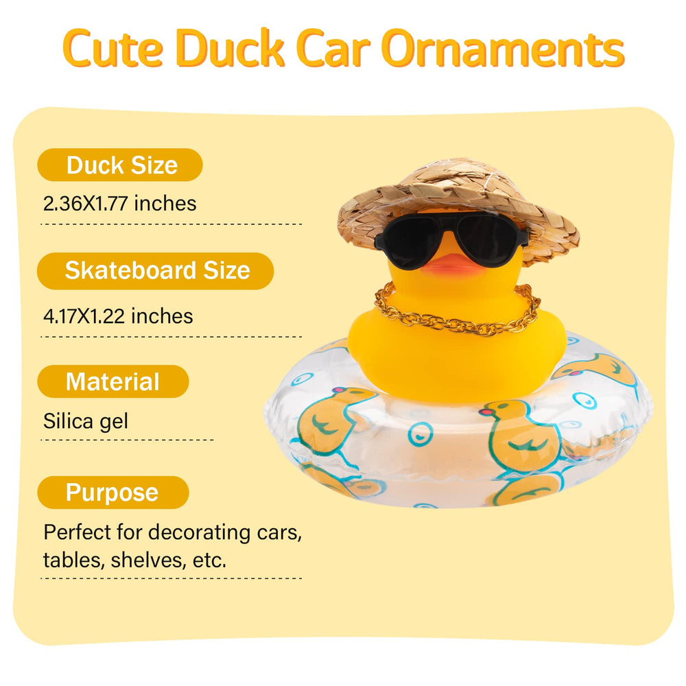 Wonuu package includes all accessories to customize the duck on the go.