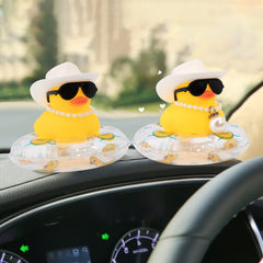 Wonuu car rubber duck package content includes all accessories for quick setup.