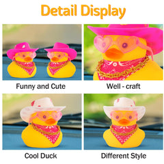 Wonuu duck with hat and accessories secured easily using double sided tape