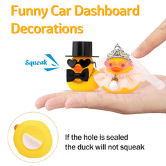 wonuu mini ducks made of safe silicone and rubber