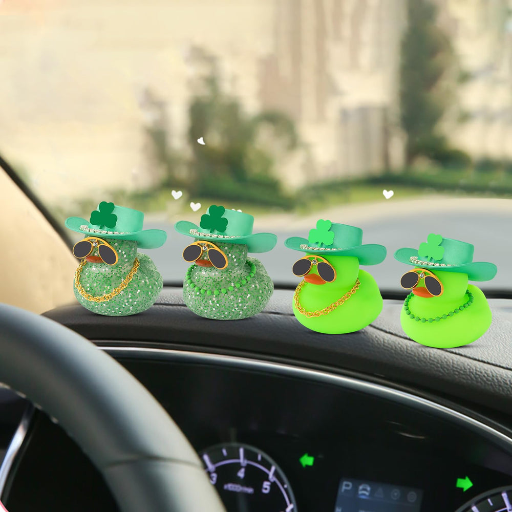 wonuu squeaky Patrick's Day duck adds a fun interactive touch during drives