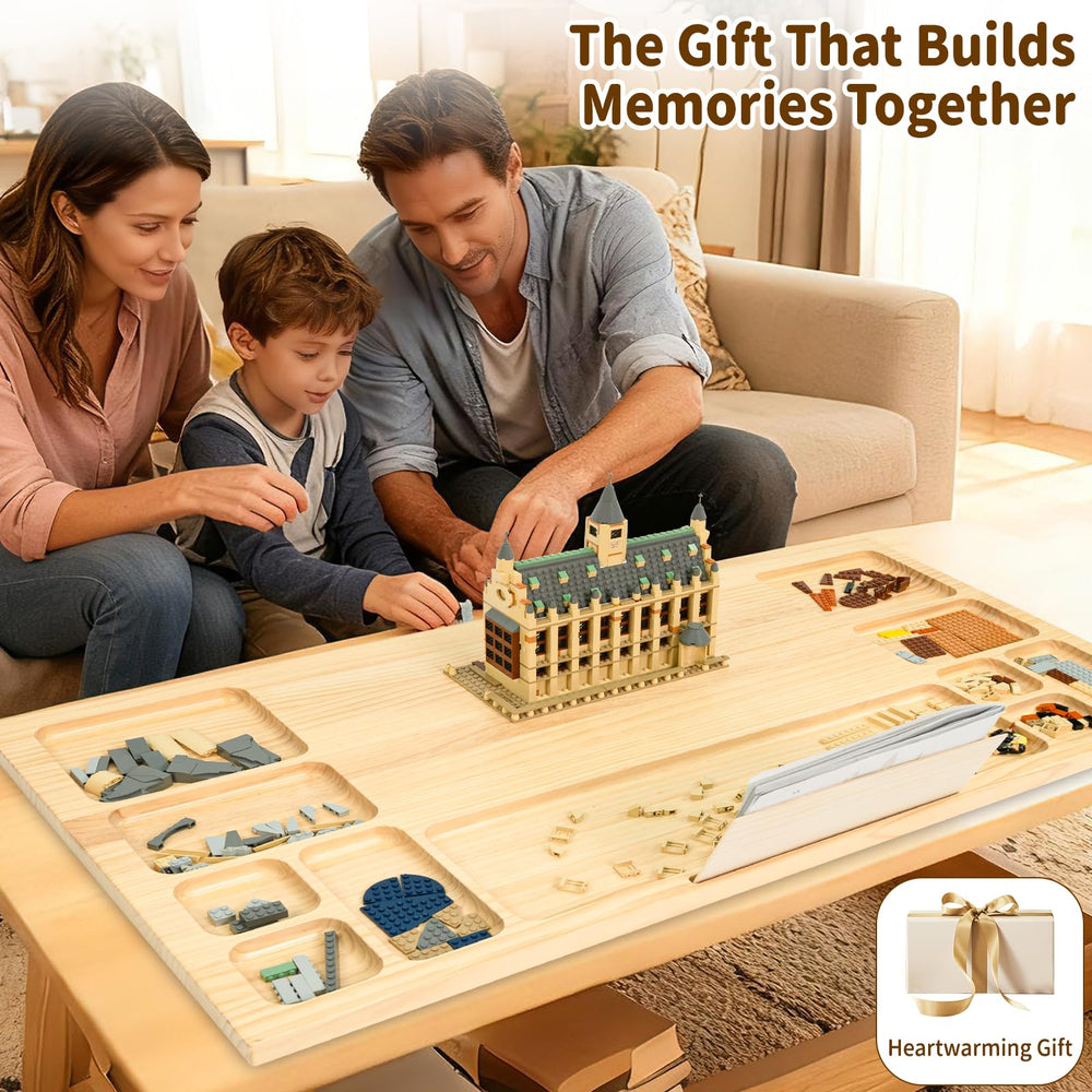 Wood City Baseplate Table a thoughtful gift for kids, adults, and seniors