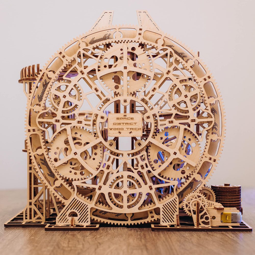 Wood Trick large 15x12.6x14.4 inch model for immersive building