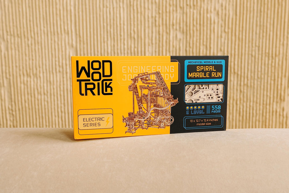 Wood Trick natural-wood construction emphasizes durable, eco-friendly materials.