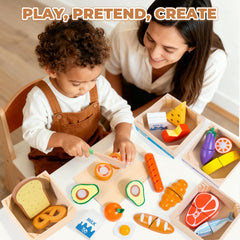 WOODMAM secure hook-and-loop tabs for durable pretend play.
