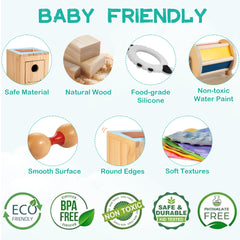 WOODMAM animal tissues for textured sensory exploration