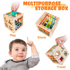 Woodmam non-toxic water-based paint finish on a durable wooden toy.