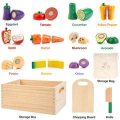 Woodmam storage case keeps play pieces neatly organized after use.
