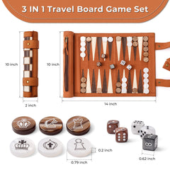 Woodronic pearlized amber and white pieces with premium feel and stable balance.
