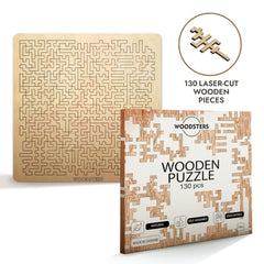WOODSTERS durable wood promises lasting use and tactile appeal.