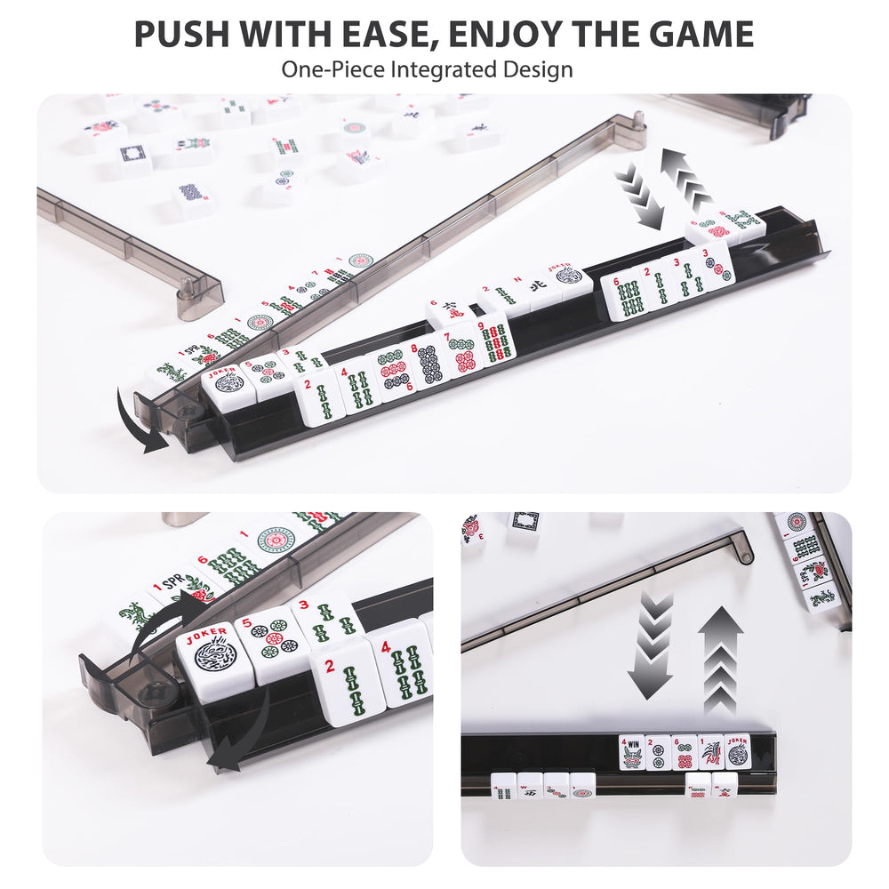 WOOIIROM ergonomic pushers in hand, smooth tile movement for comfort