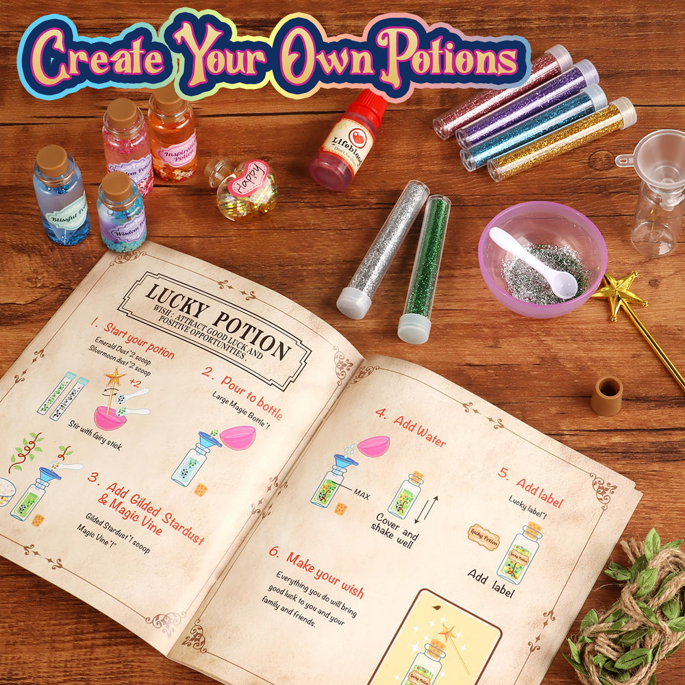 Wookidel Fairy Magic Craft Kit kids crafting session for screen-free creativity.