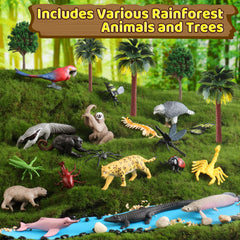 Wookidel howler monkey figurine brings realistic rainforest scenes to life