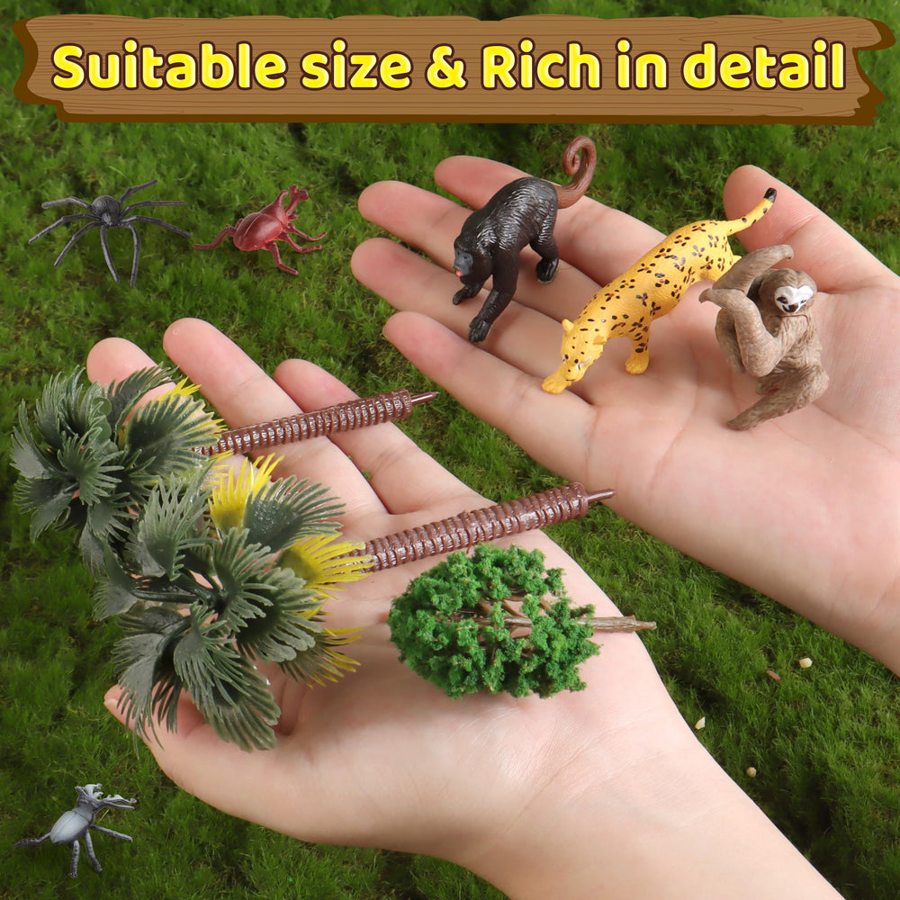 Wookidel mini insects figures support biodiversity-themed learning displays