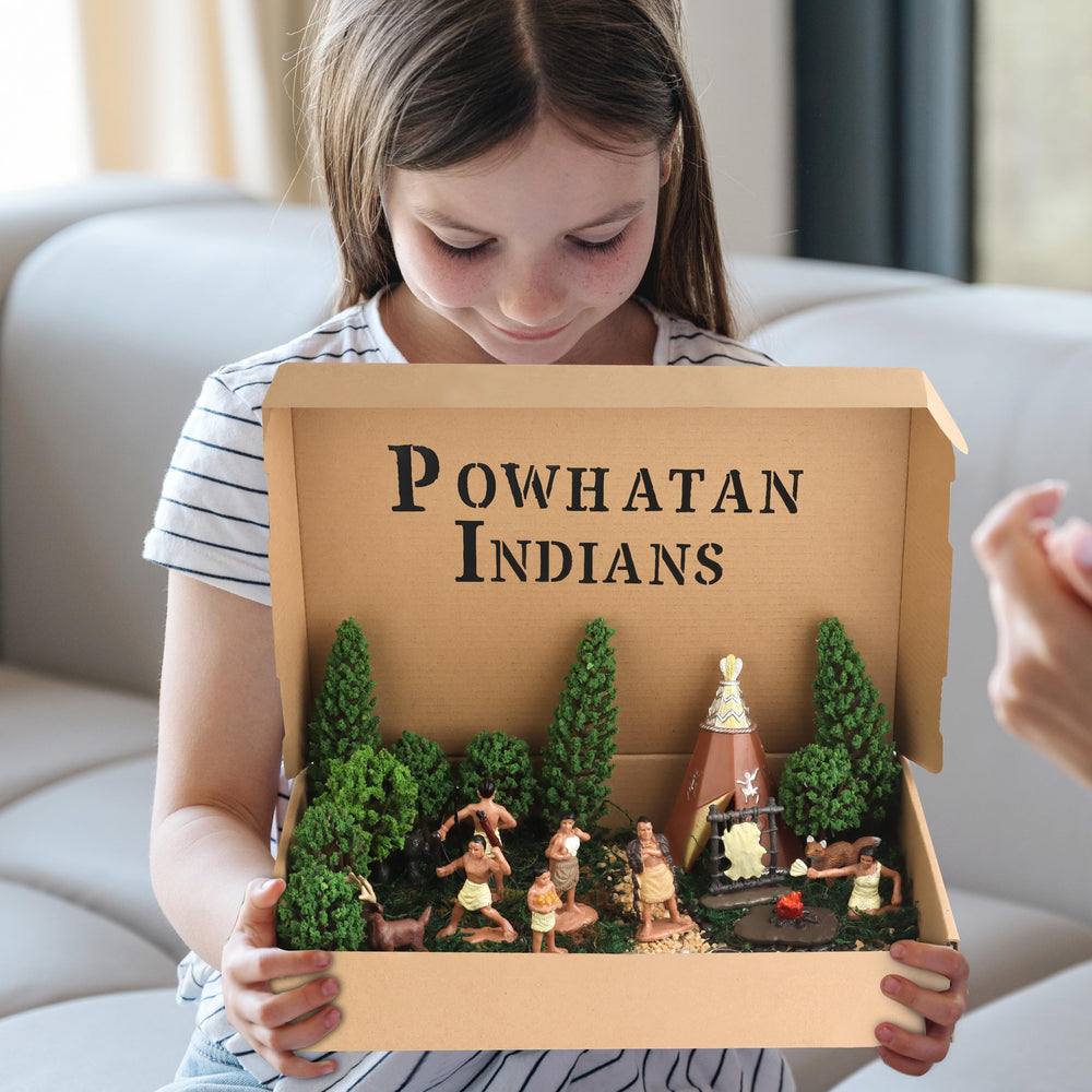 Wookidel Powhatan fox figurine for nature-themed learning