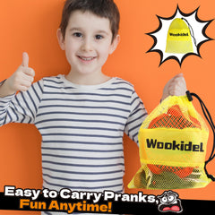wookidel prank kit instruction card; easy-to-follow tips for smoother pranks