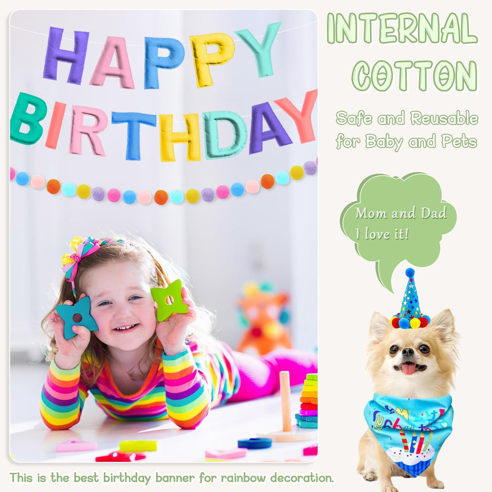 Woonnuk cotton-filled letters create a vivid soft 3D look for photos.