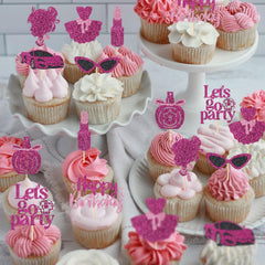 Wootkey glitter princess car topper for fun themed treats