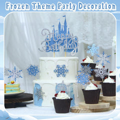 Wootkey Winter Wonderland Dessert Decor elevates treats for birthdays and holidays
