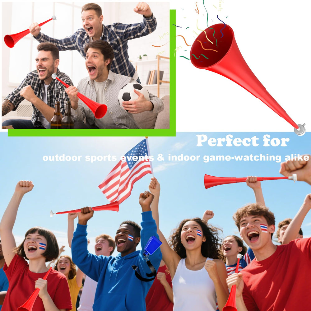 Woowyvyell blow mouthpiece enables quick, effortless use during fast-paced cheers.