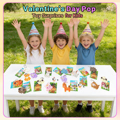 Woplagyreat cat pop toy durable mini keychain for on-the-go fun