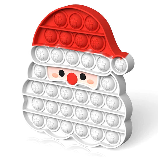 Woplagyreat Christmas Santa bubble toy for sensory play and festive fun.