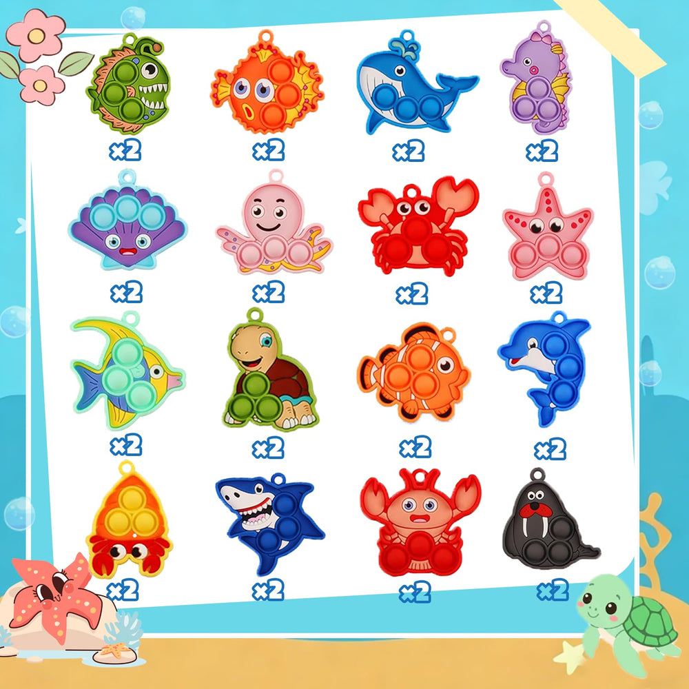 Woplagyreat seahorse pop toy, colorful sensory tool for on-the-go fun.