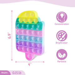 Woplagyreat portable sensory toy for travel and on-the-go fun.