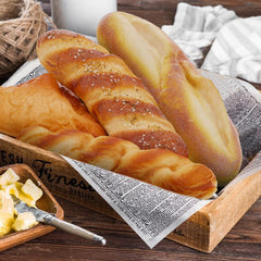 Woration bread replicas in cabinet decor, mold-free and permanent.