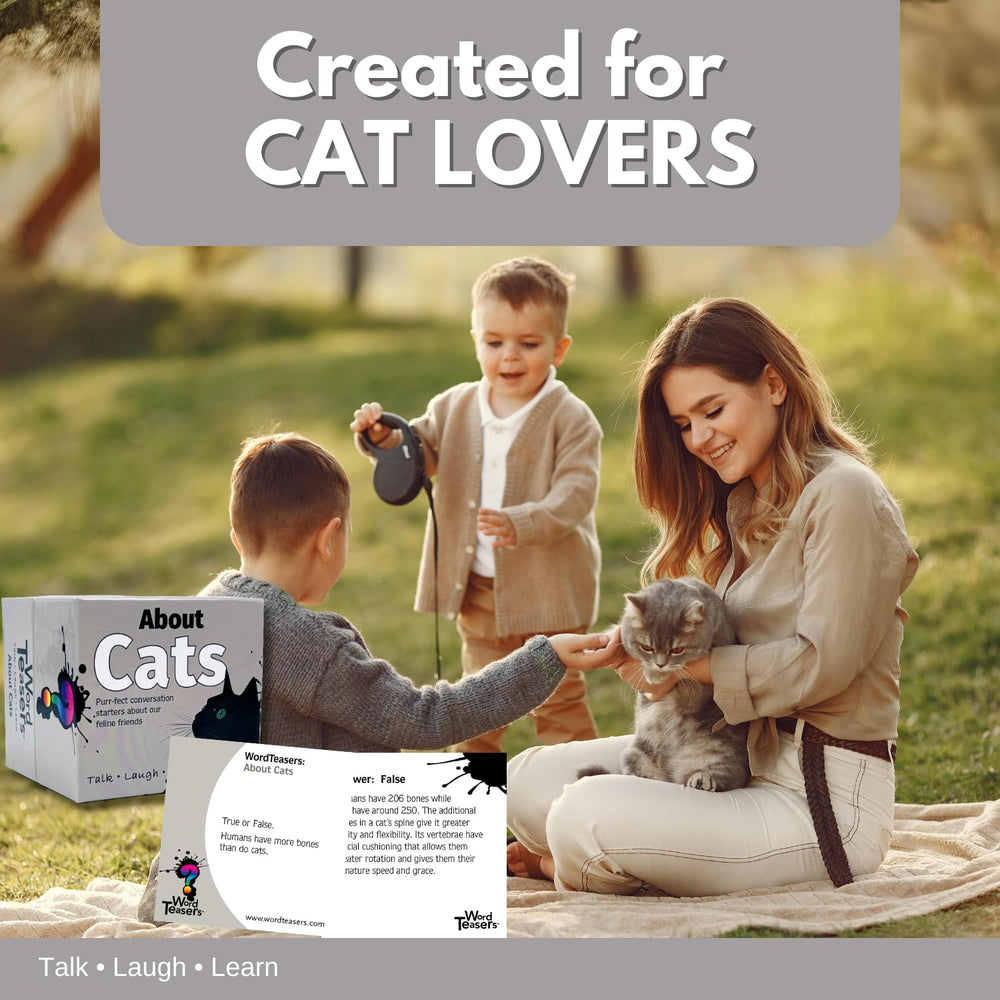 Word Teasers conversation-starters card - perfect classroom or road trip activity.
